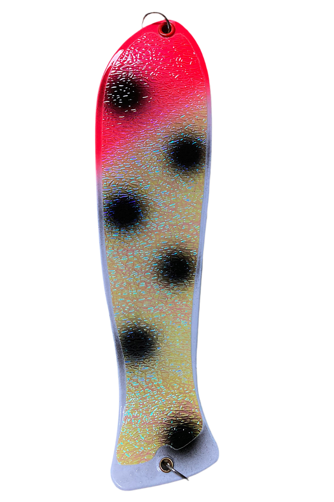 OG Bloody Nose White (GLOW) Fish Blade