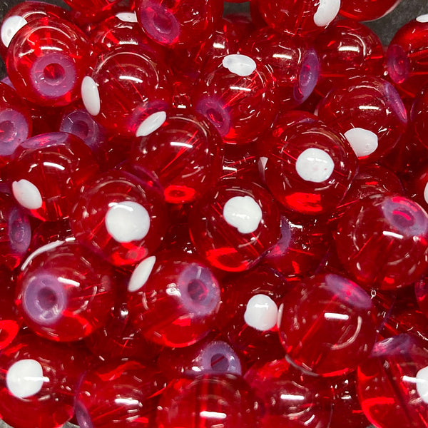 Candy Red Death Dot Bulk Egg