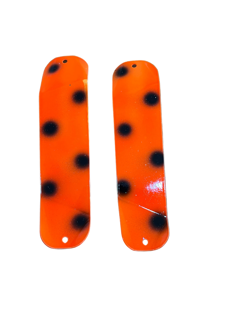 Orange Black Dot