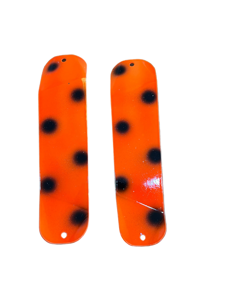 Orange Black Dot