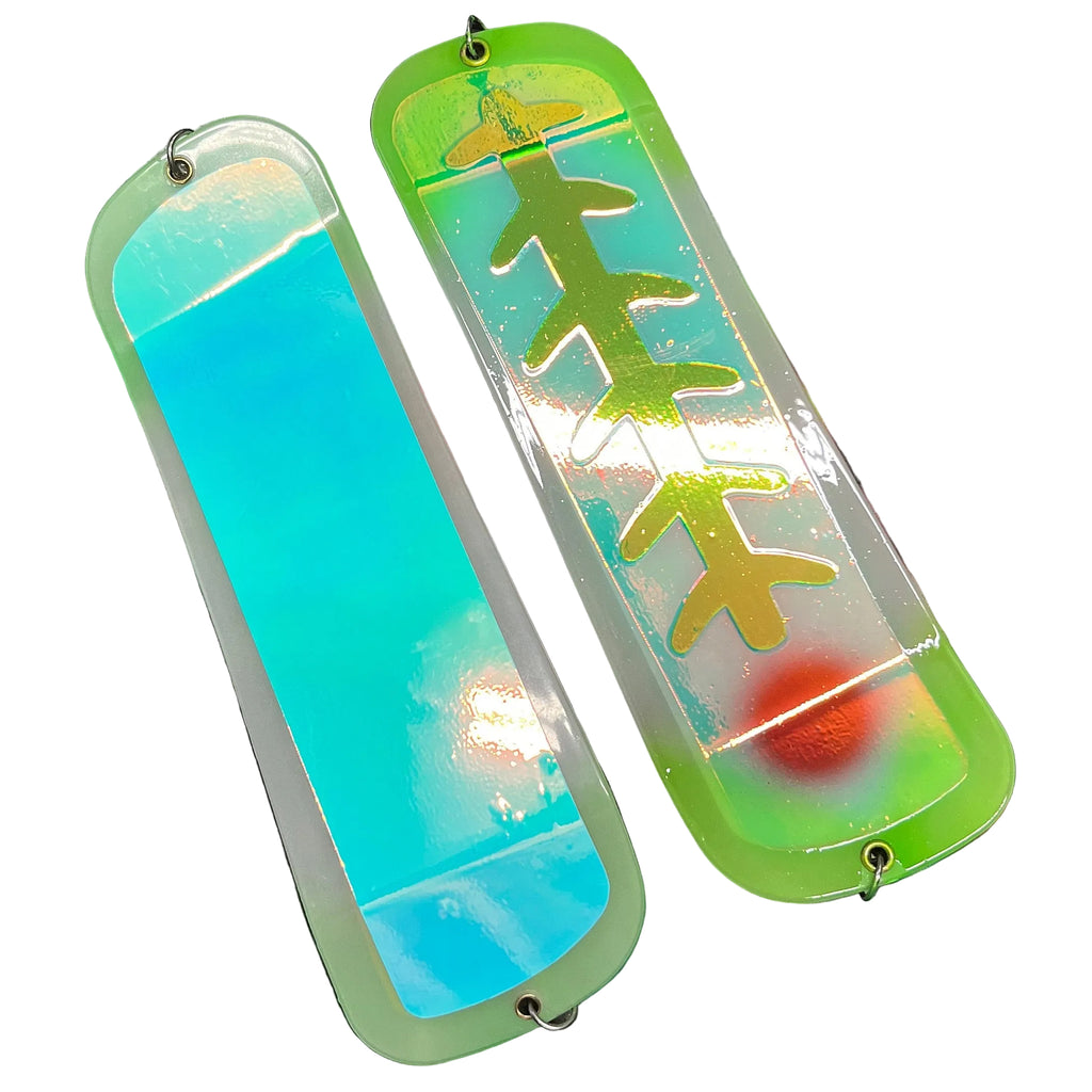 Green Jeans (UV) (GLOW) 11” Paddle