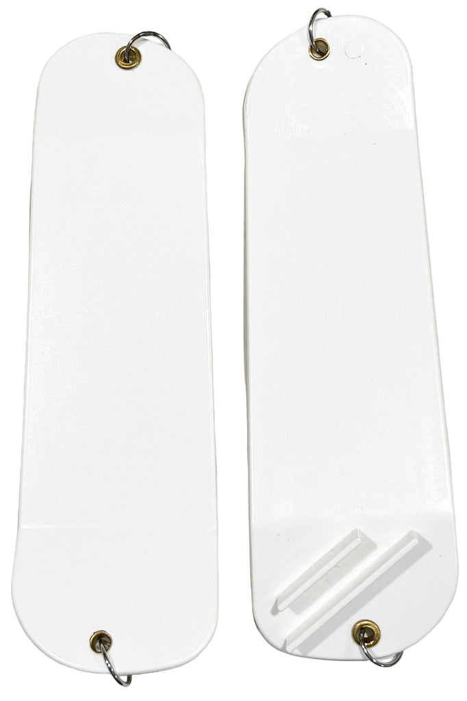 8” Glow Green Flasher Blank