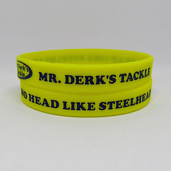 No Head Like Steelhead Wristband